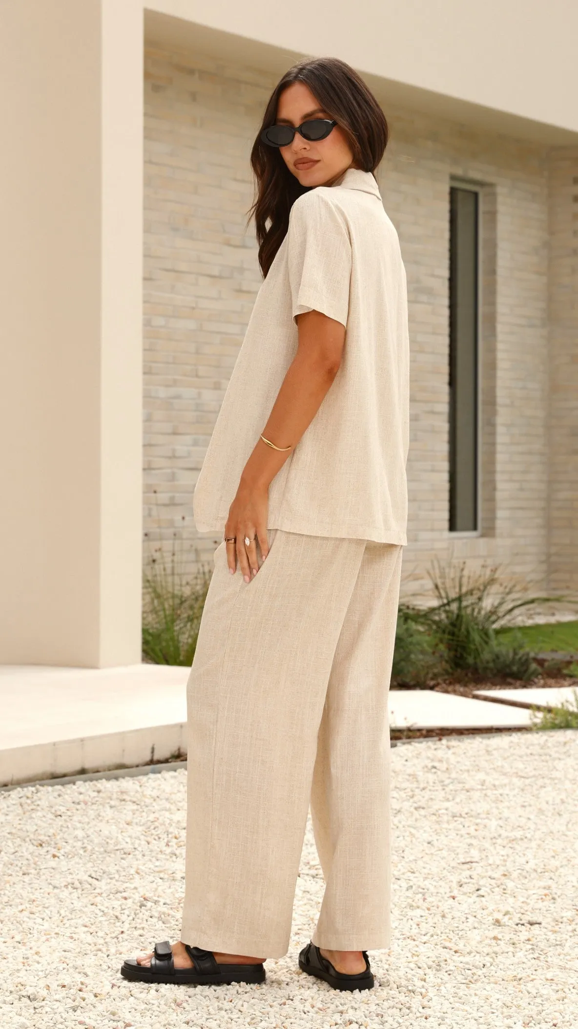Adelais Shirt - Beige