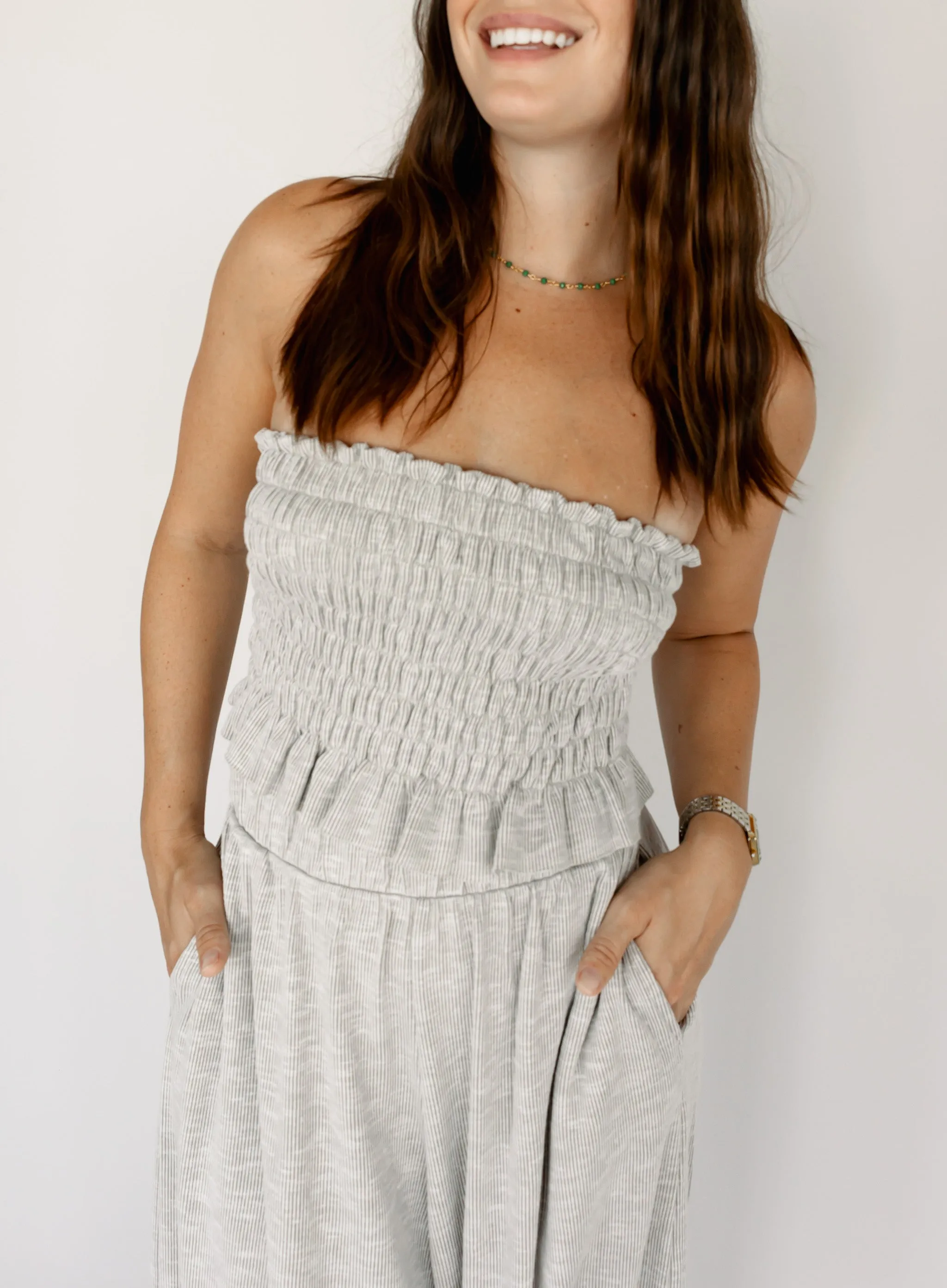 Adeline Strapless Top - Final Sale