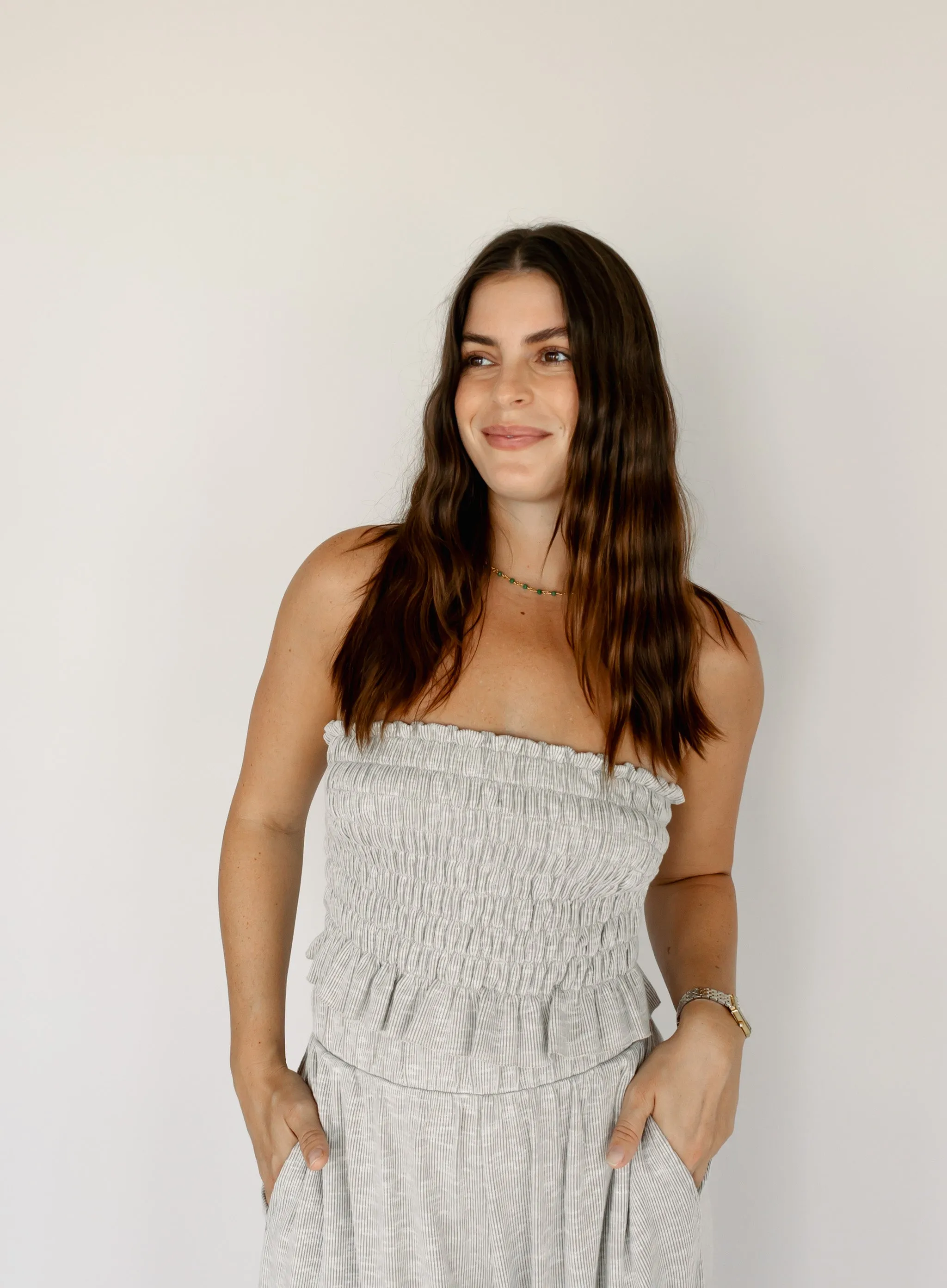 Adeline Strapless Top - Final Sale