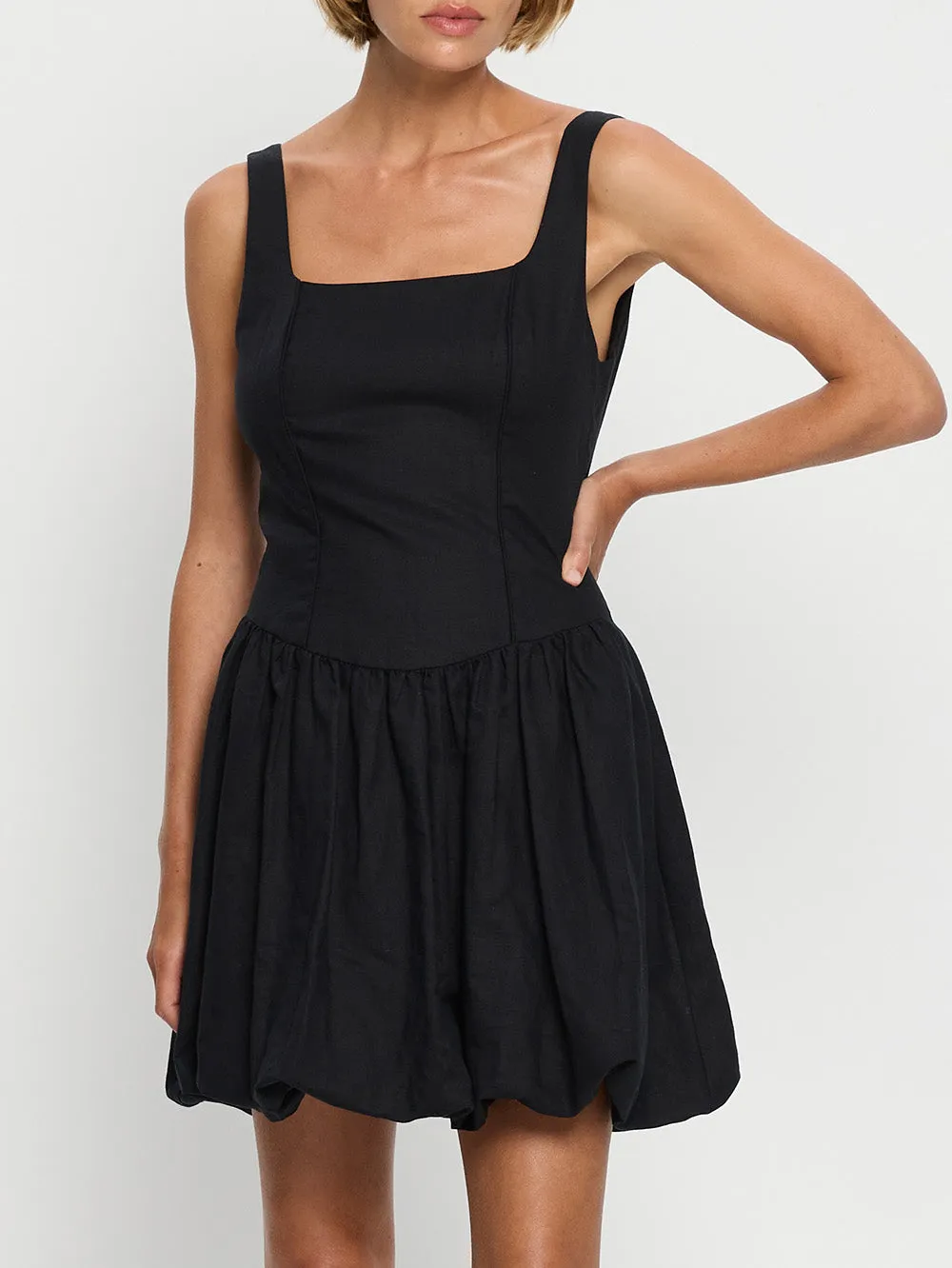 Akari Mini Dress - Black