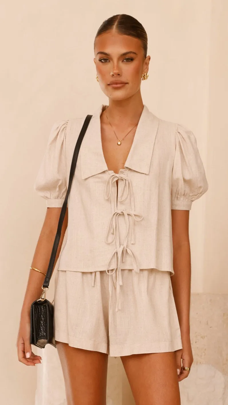 Alma Shorts - Beige