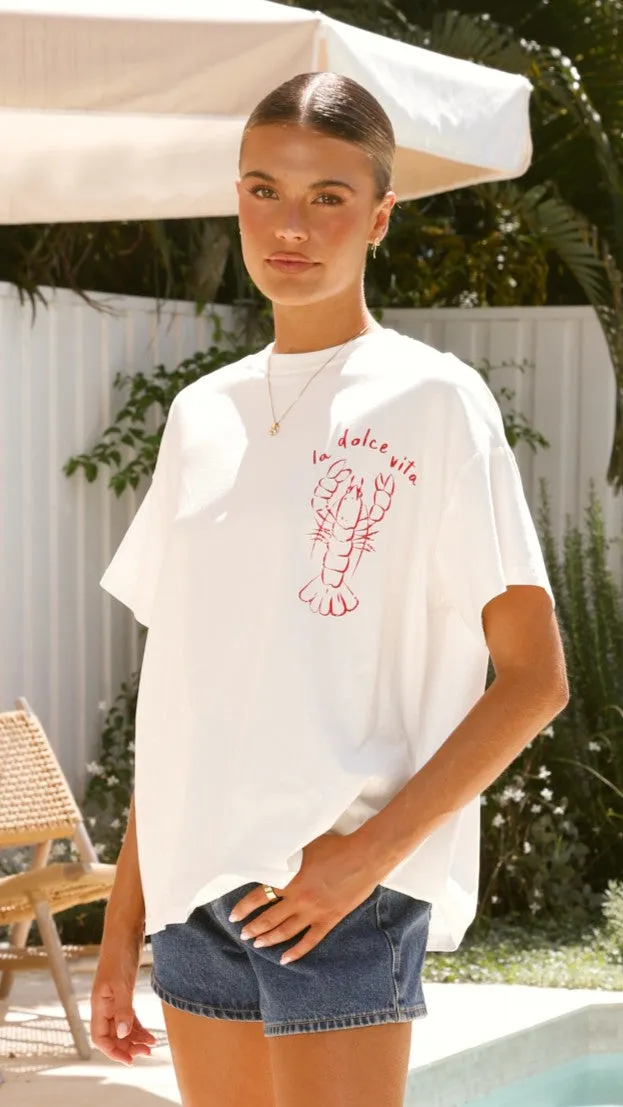 Amalfi Tee - White