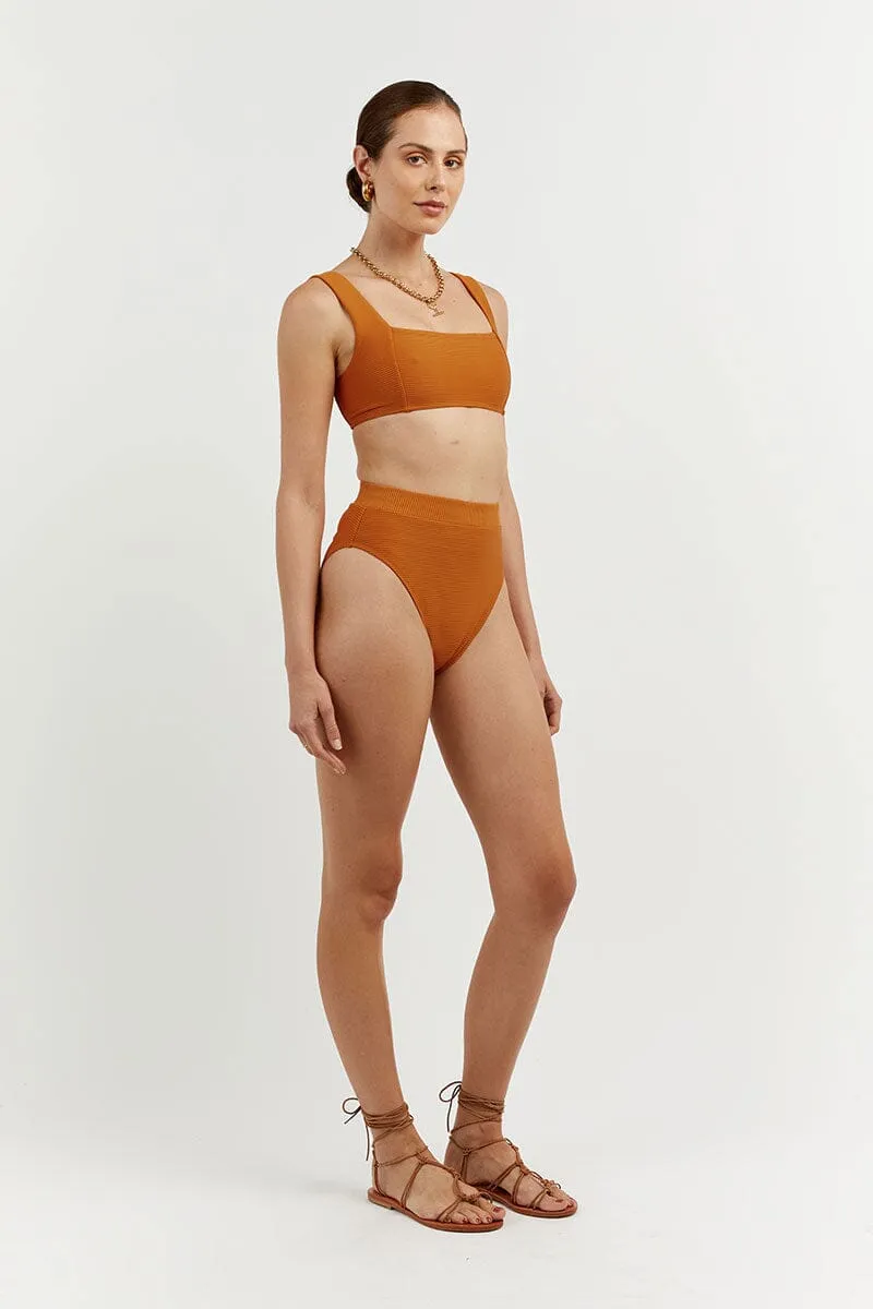 AMAYA AMBER SPORT BRA SWIM TOP