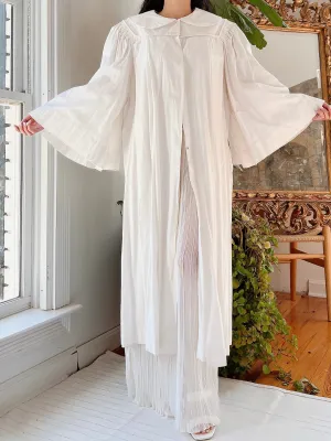 Antique Linen Graduation Robe - OSFM
