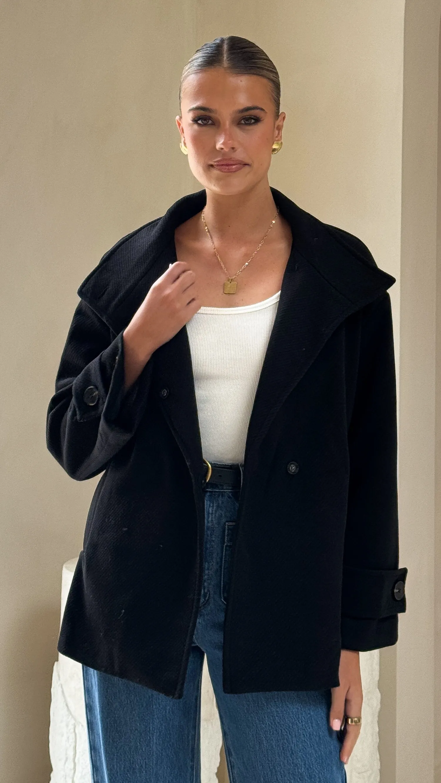 Aria Coat - Black
