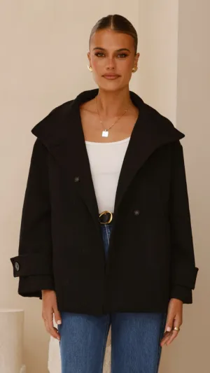 Aria Coat - Black