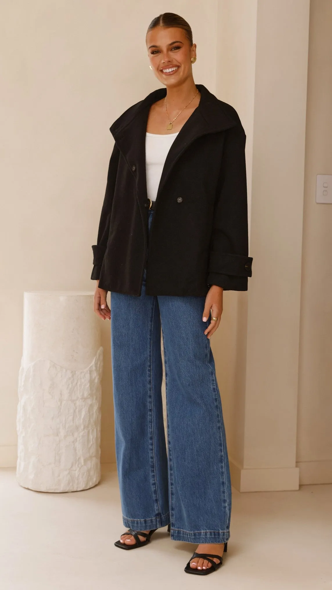 Aria Coat - Black