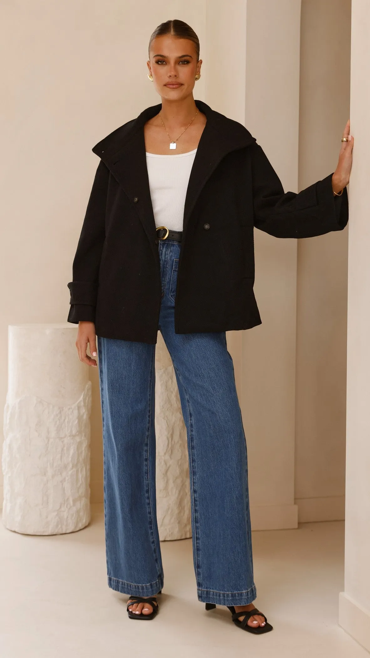 Aria Coat - Black