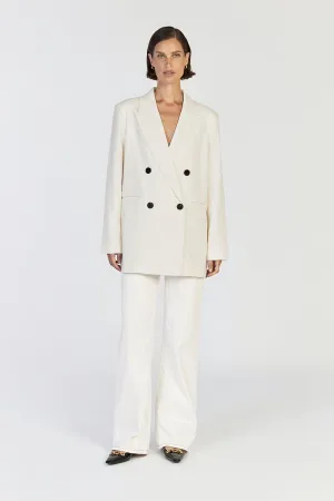 BECKHAM CREAM BLAZER
