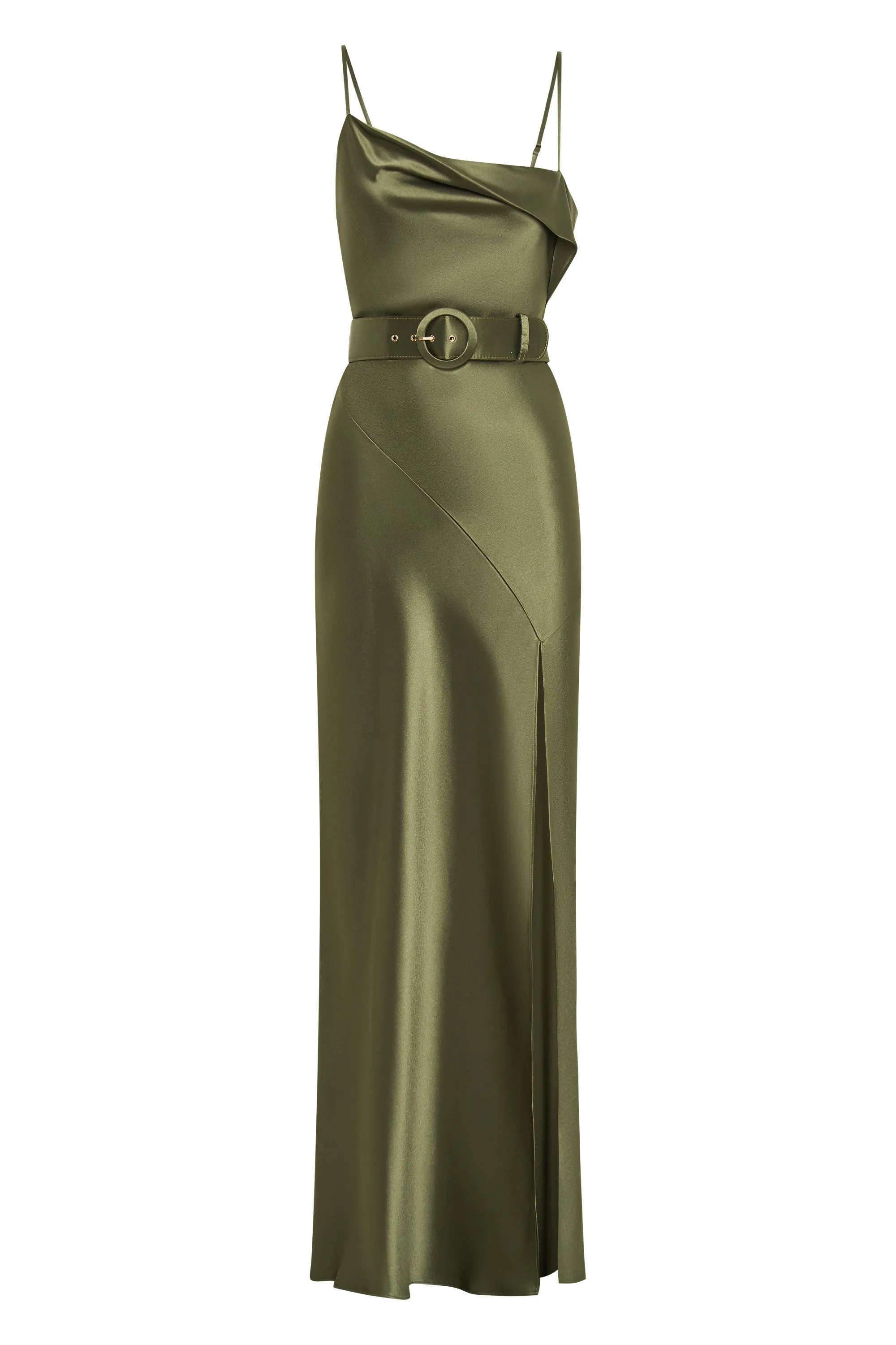 Belira Dress - Dark Olive