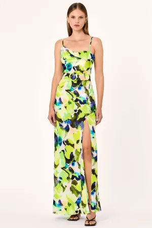 Belira Gown - Limeade Blur