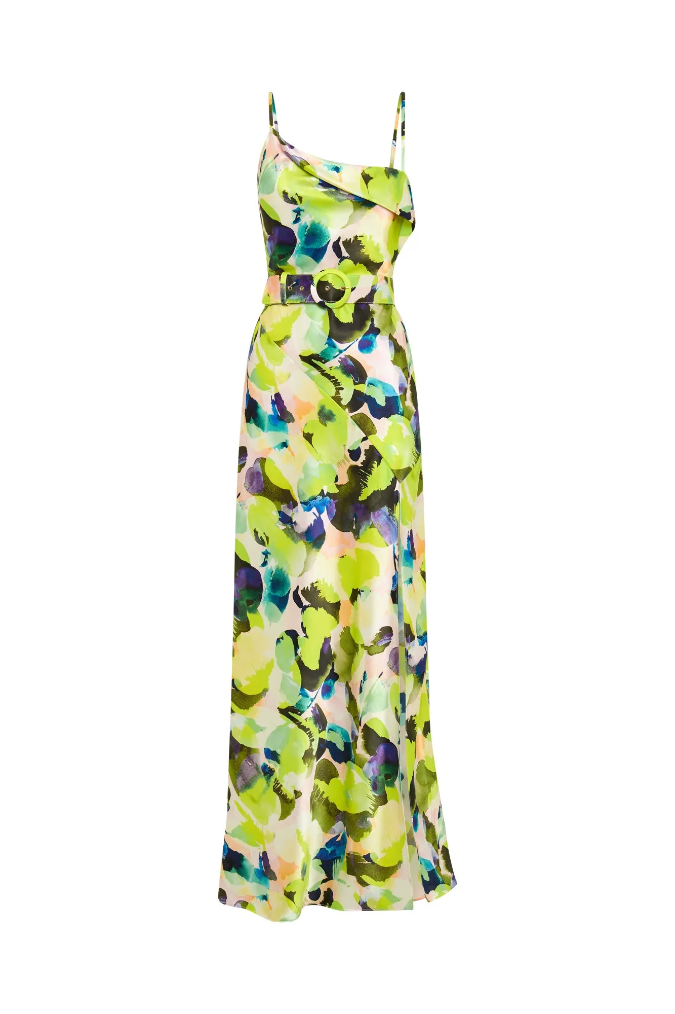 Belira Gown - Limeade Blur