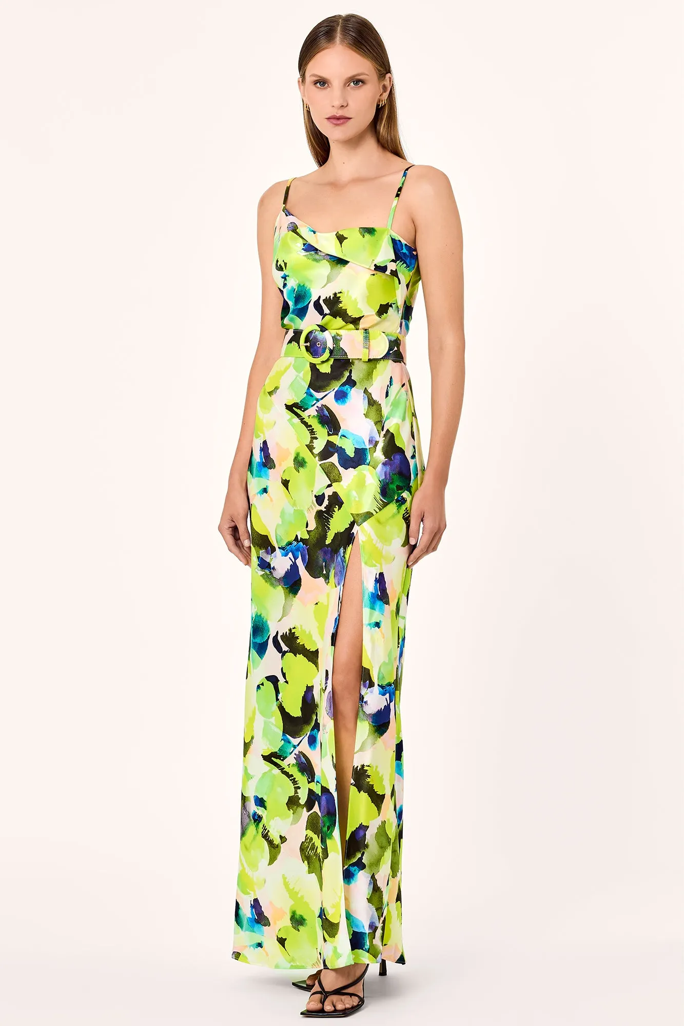 Belira Gown - Limeade Blur