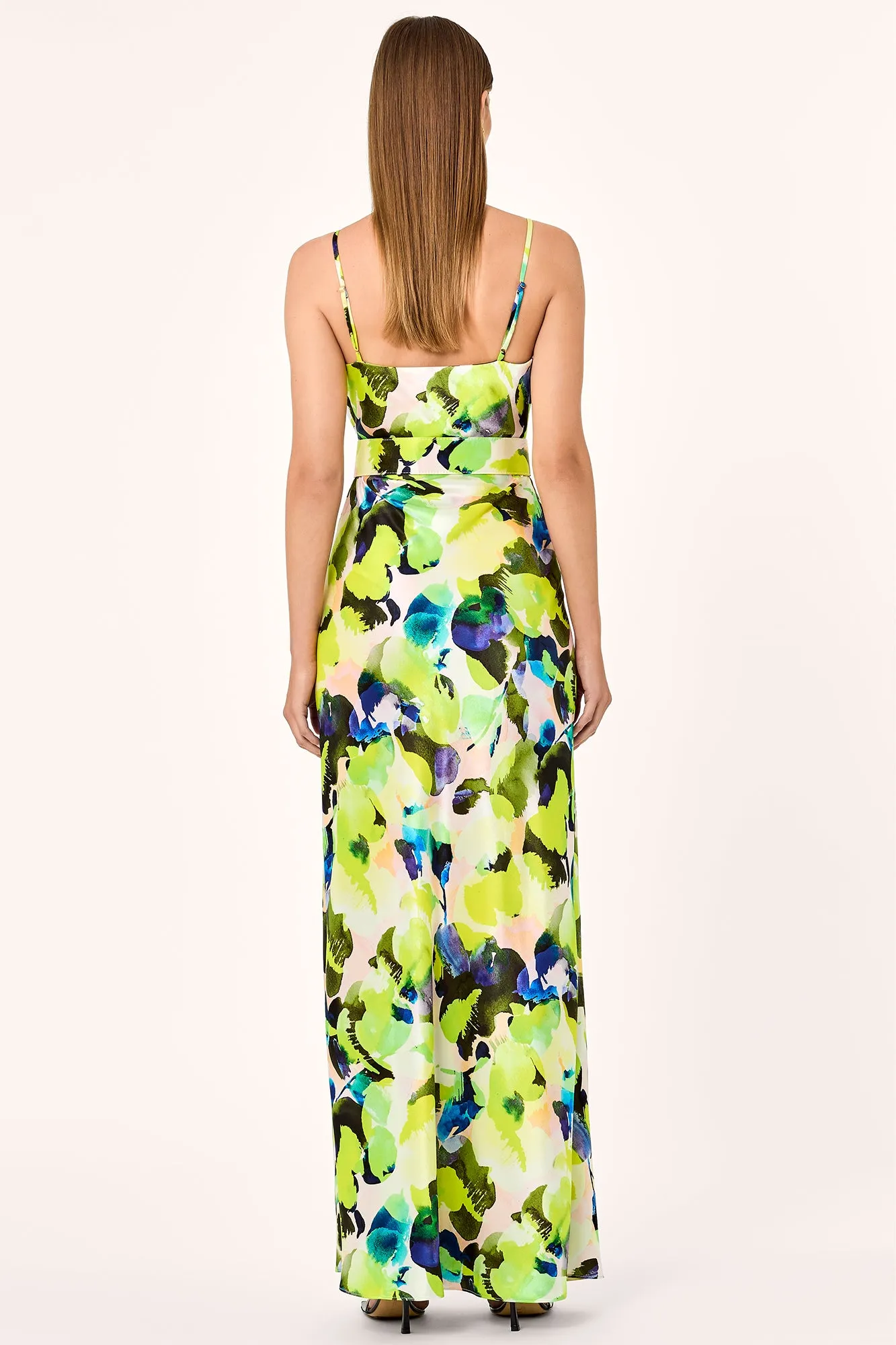 Belira Gown - Limeade Blur