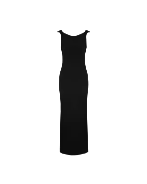 BLACK TIE GOWN BLACK BLACK