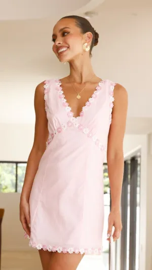 Carlee Mini Dress - Pink