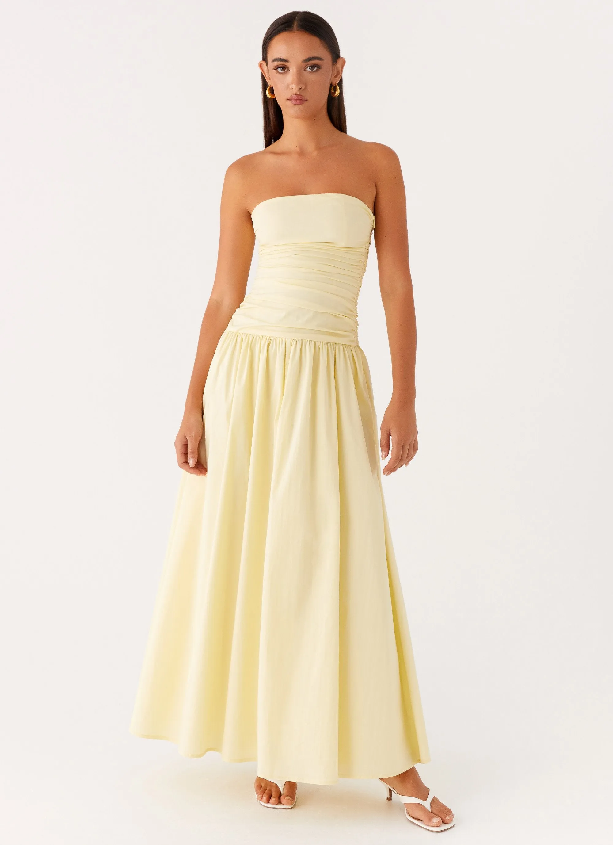Carmel Maxi Dress - Yellow