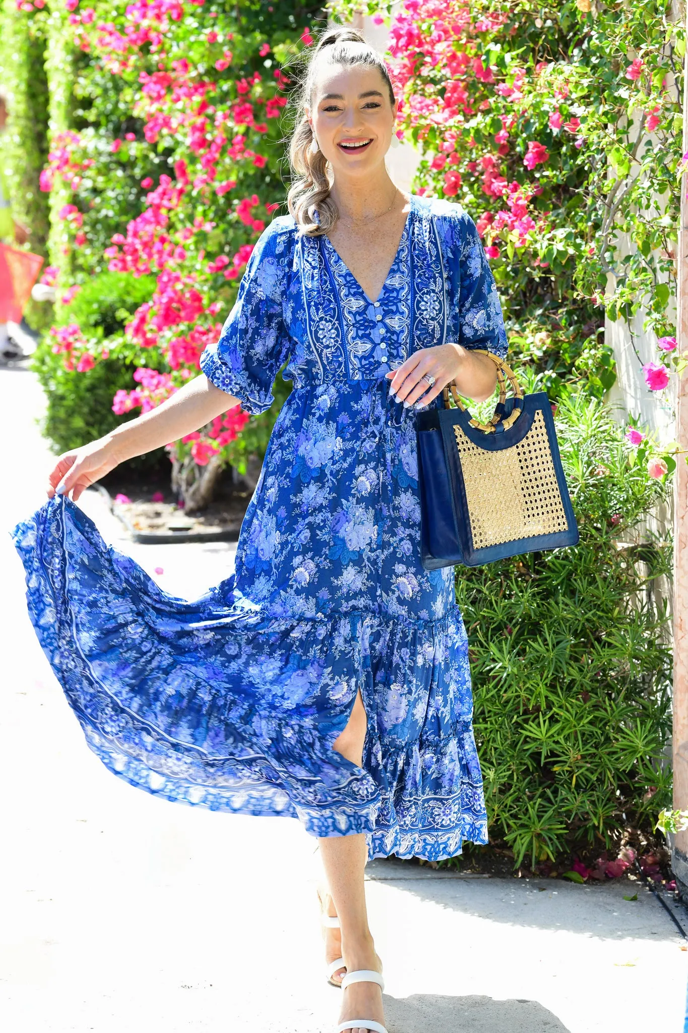 Carrie Dress / English Blue