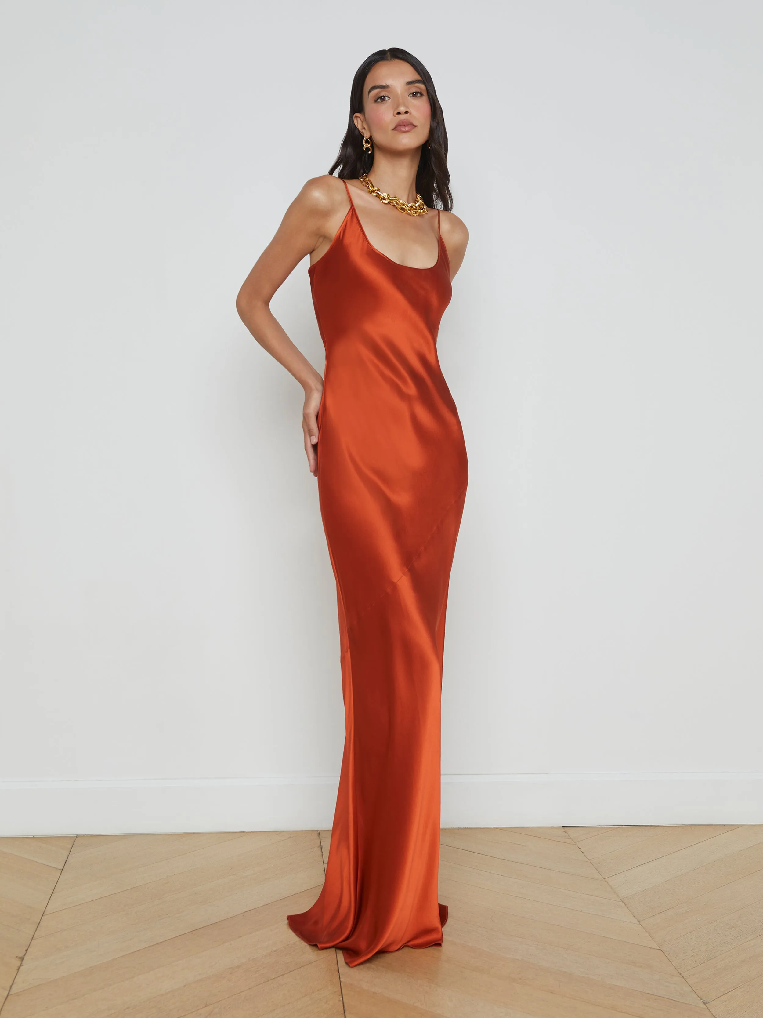 Charmaine Silk Gown