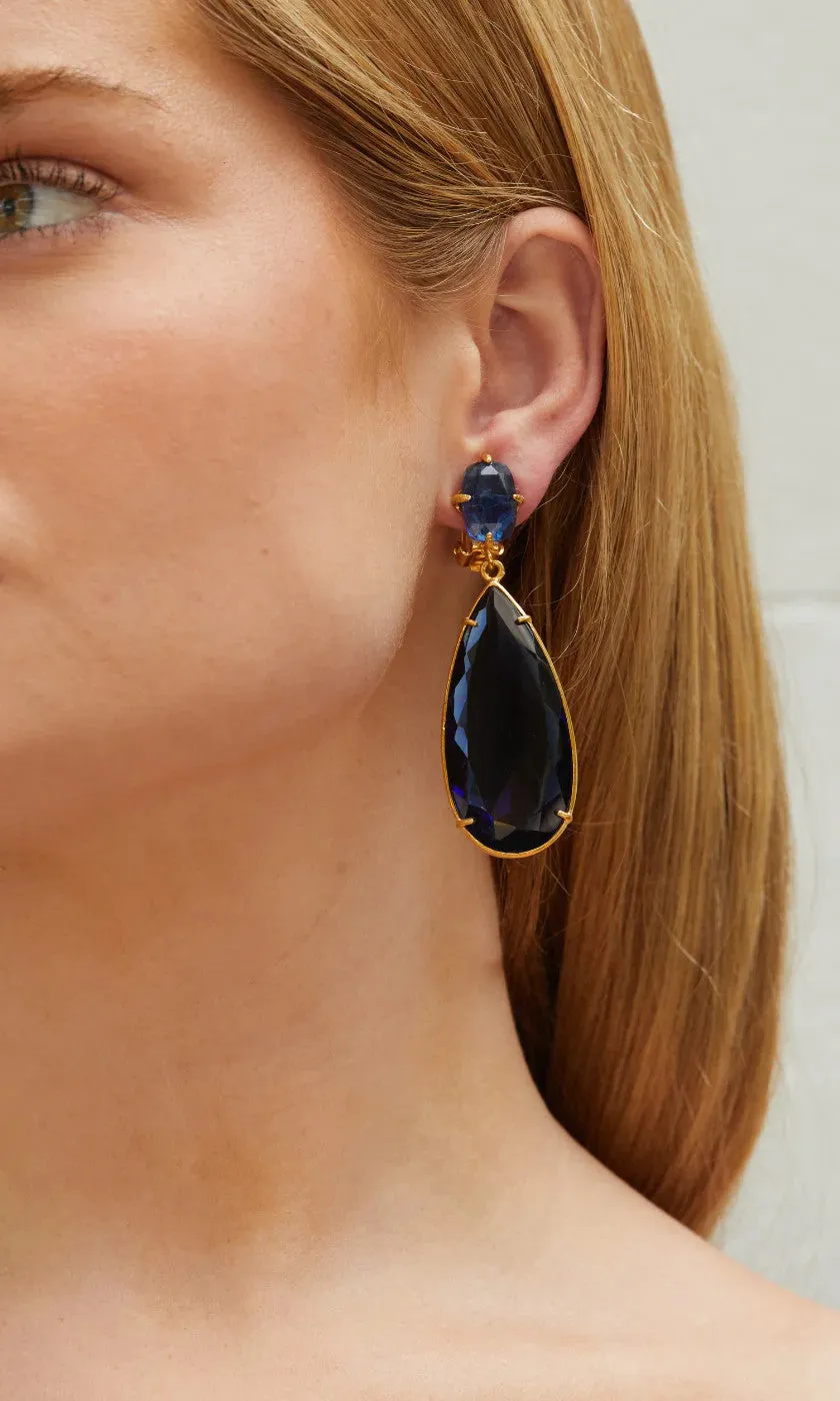 Christie Nicolaides Franca Earrings - Blue