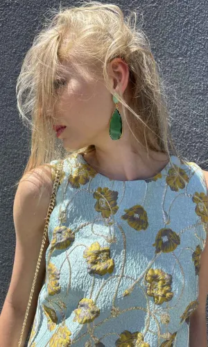 Christie Nicolaides Franca Earrings - Green
