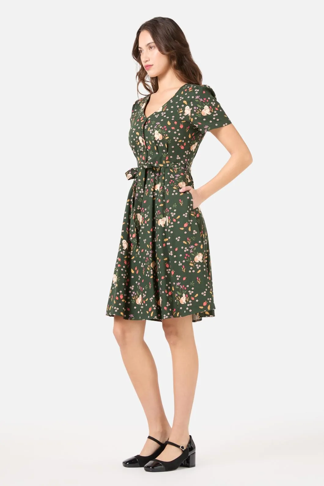 Coco Rabbit A-Line Dress