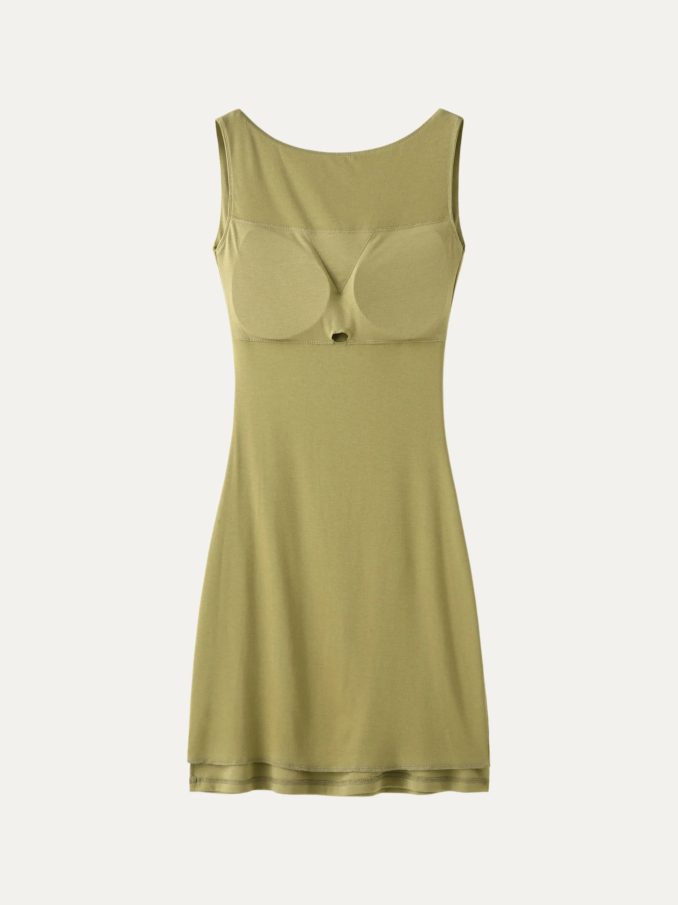 Cooling Open Back Bandless Brami Mini Dress