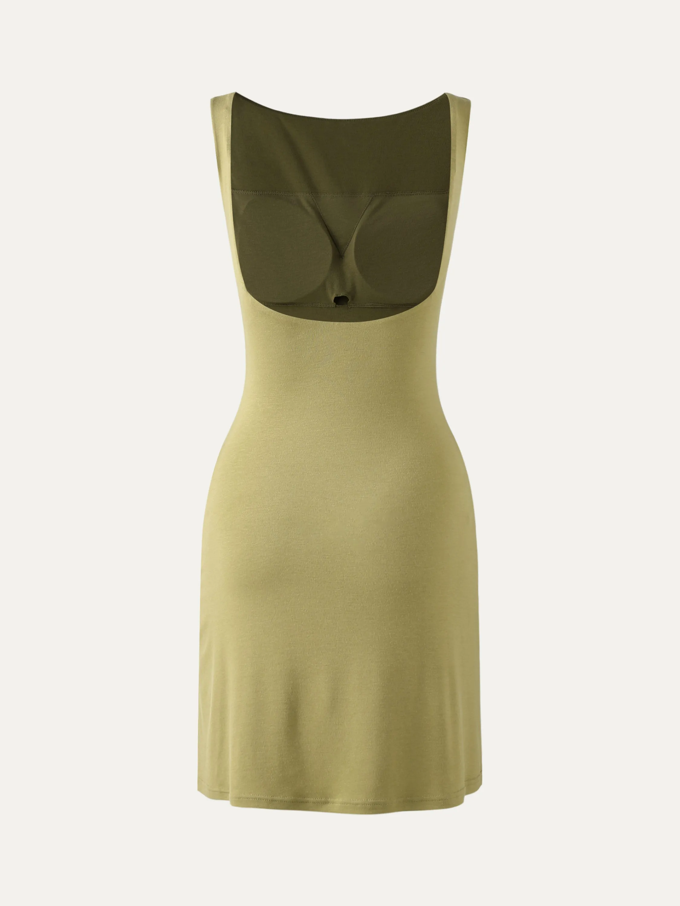 Cooling Open Back Bandless Brami Mini Dress