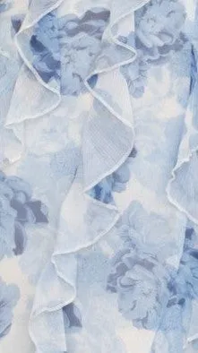 Danina Maxi Dress - Blue Floral