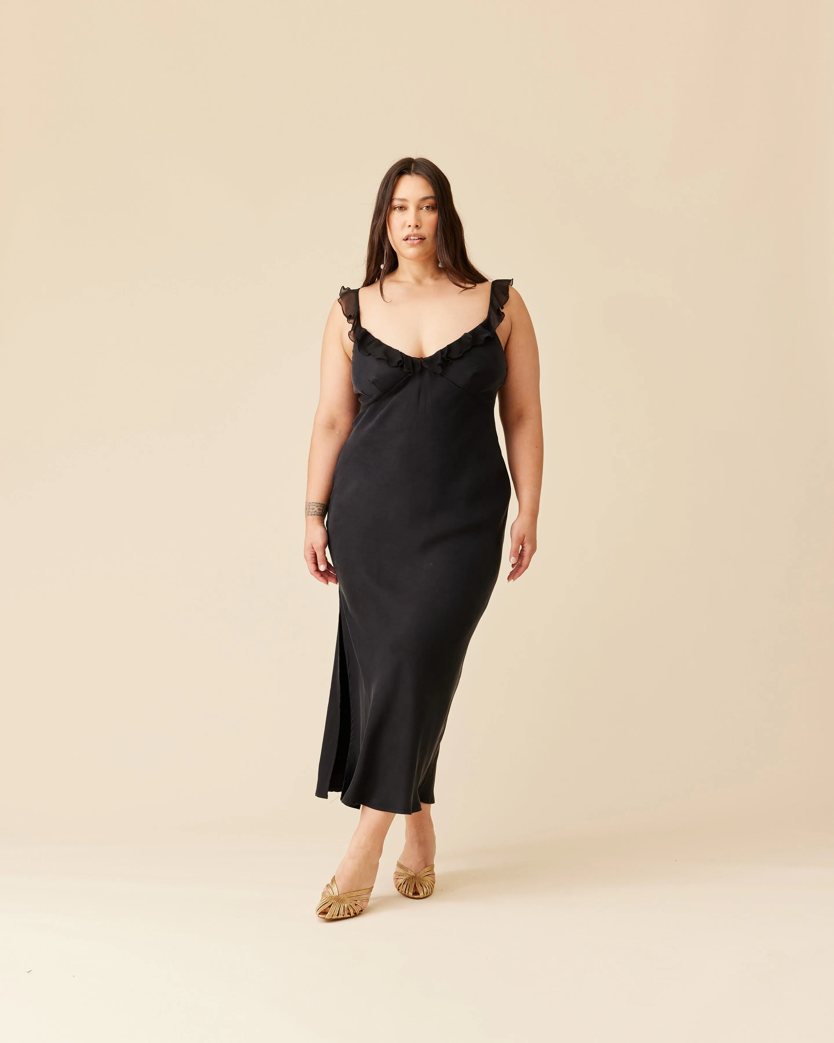 DAPHNE DRESS BLACK