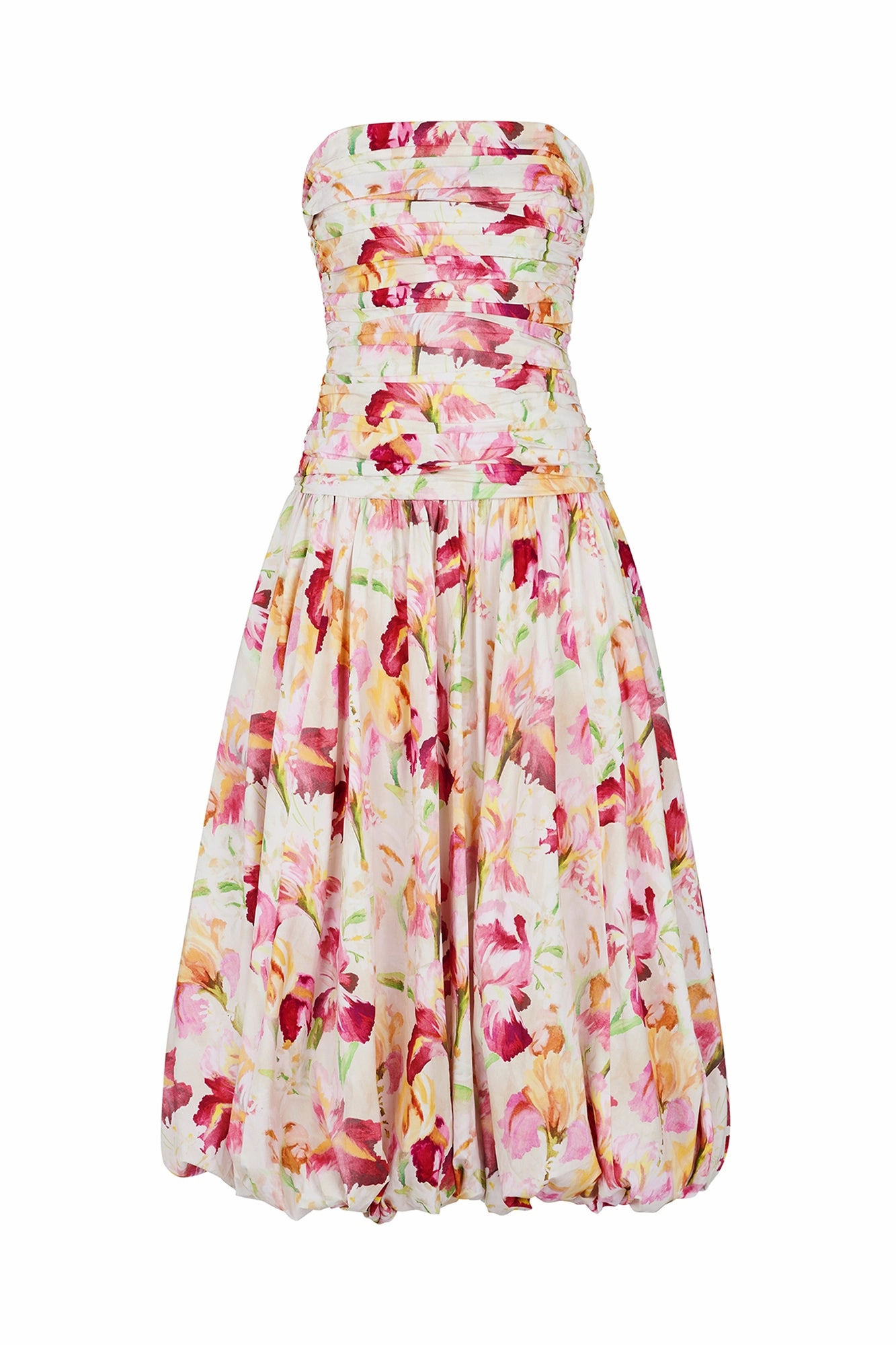 DESPINA DRESS - LUNA IVORY WILDFLOWER