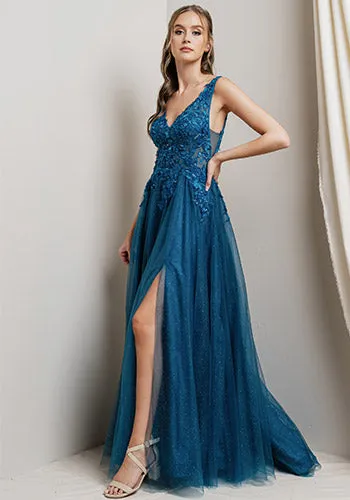 Donatella Dress in Teal