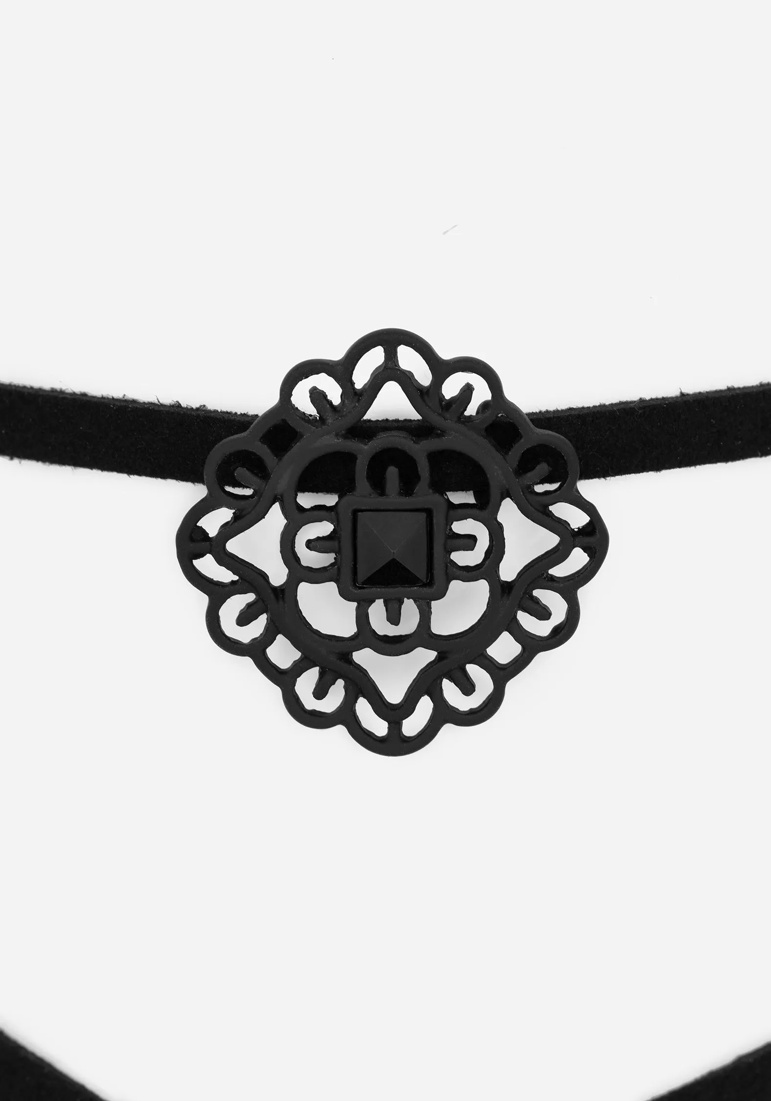 Elaine Cord Ornate Choker