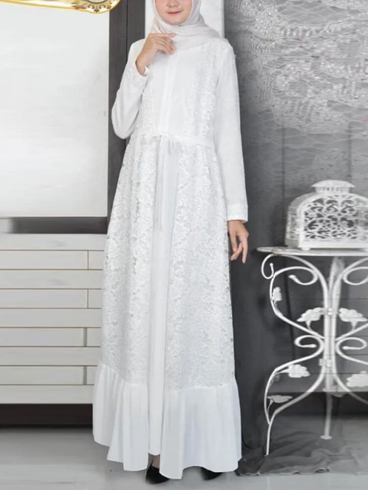 Elegant Evening Dress Muslim Dress For Women Nightdress