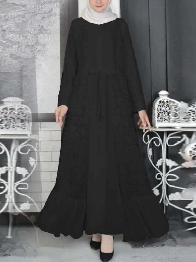 Elegant Evening Dress Muslim Dress For Women Nightdress