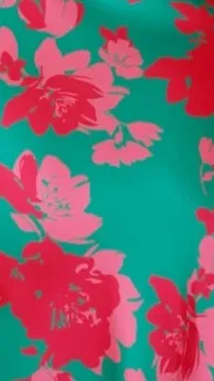 Elvira Maxi Dress - Green/Pink Floral