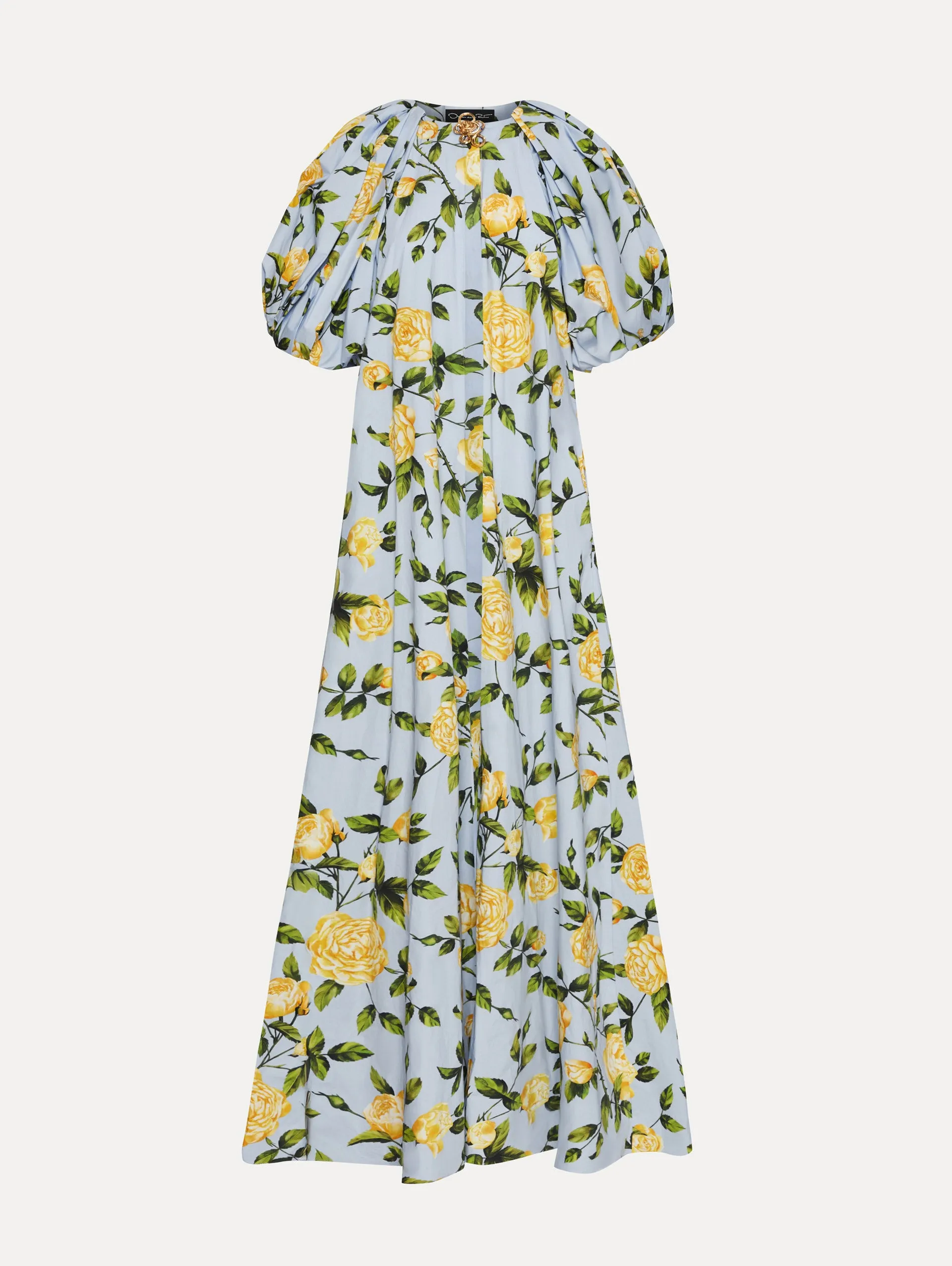 English Rose Cotton Poplin Caftan