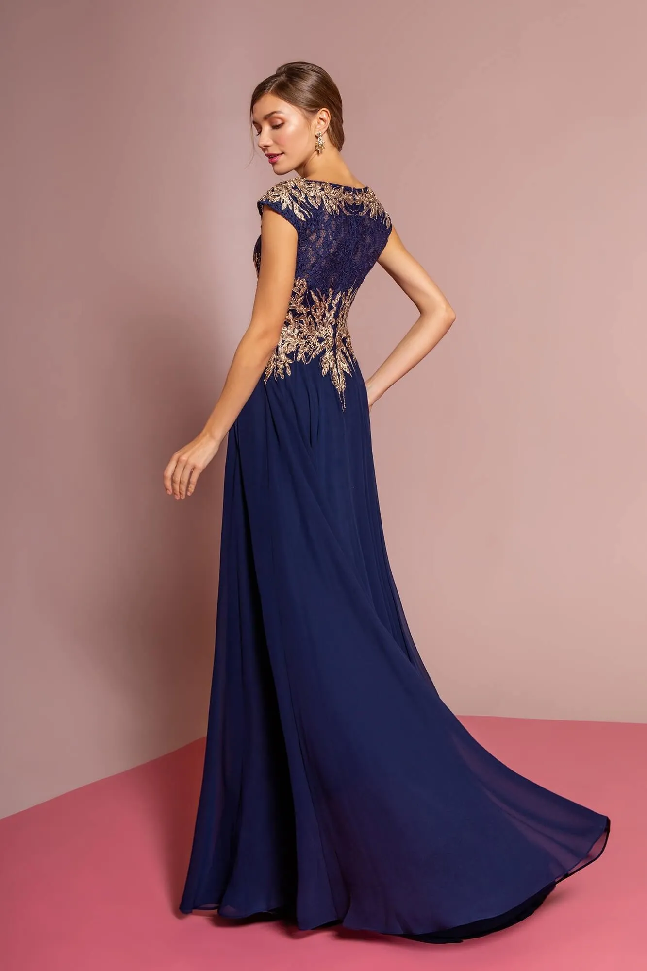 Formal Plus Size Long Dress Mother of the Bride