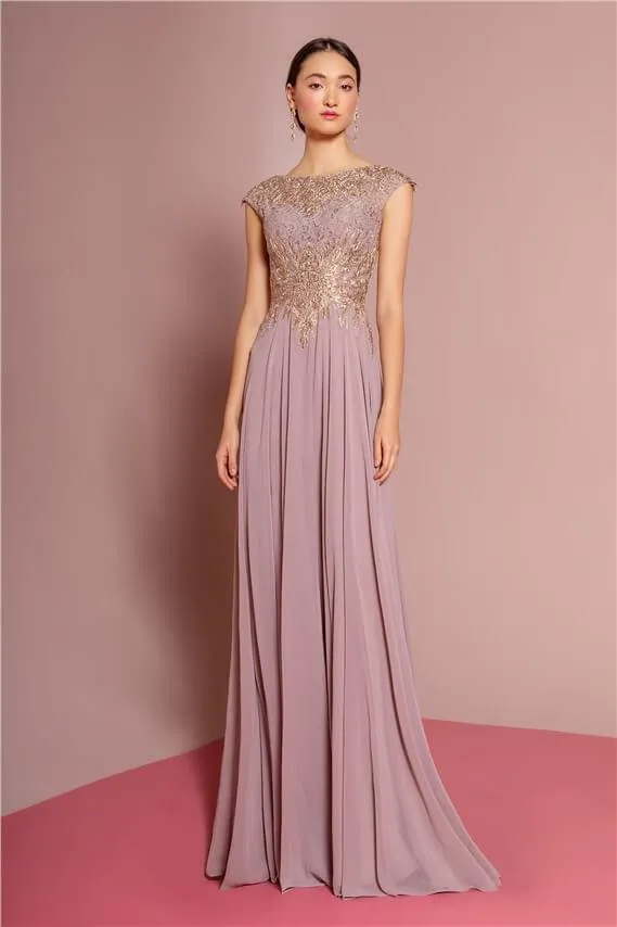 Formal Plus Size Long Dress Mother of the Bride
