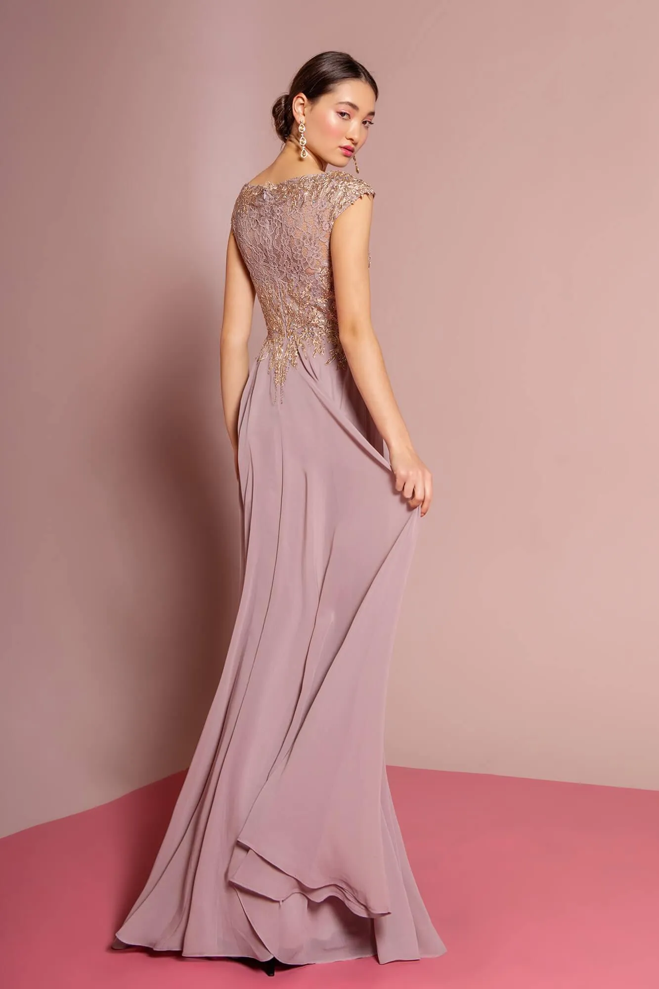 Formal Plus Size Long Dress Mother of the Bride