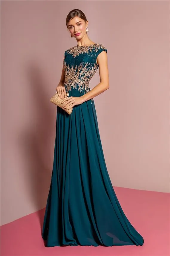Formal Plus Size Long Dress Mother of the Bride