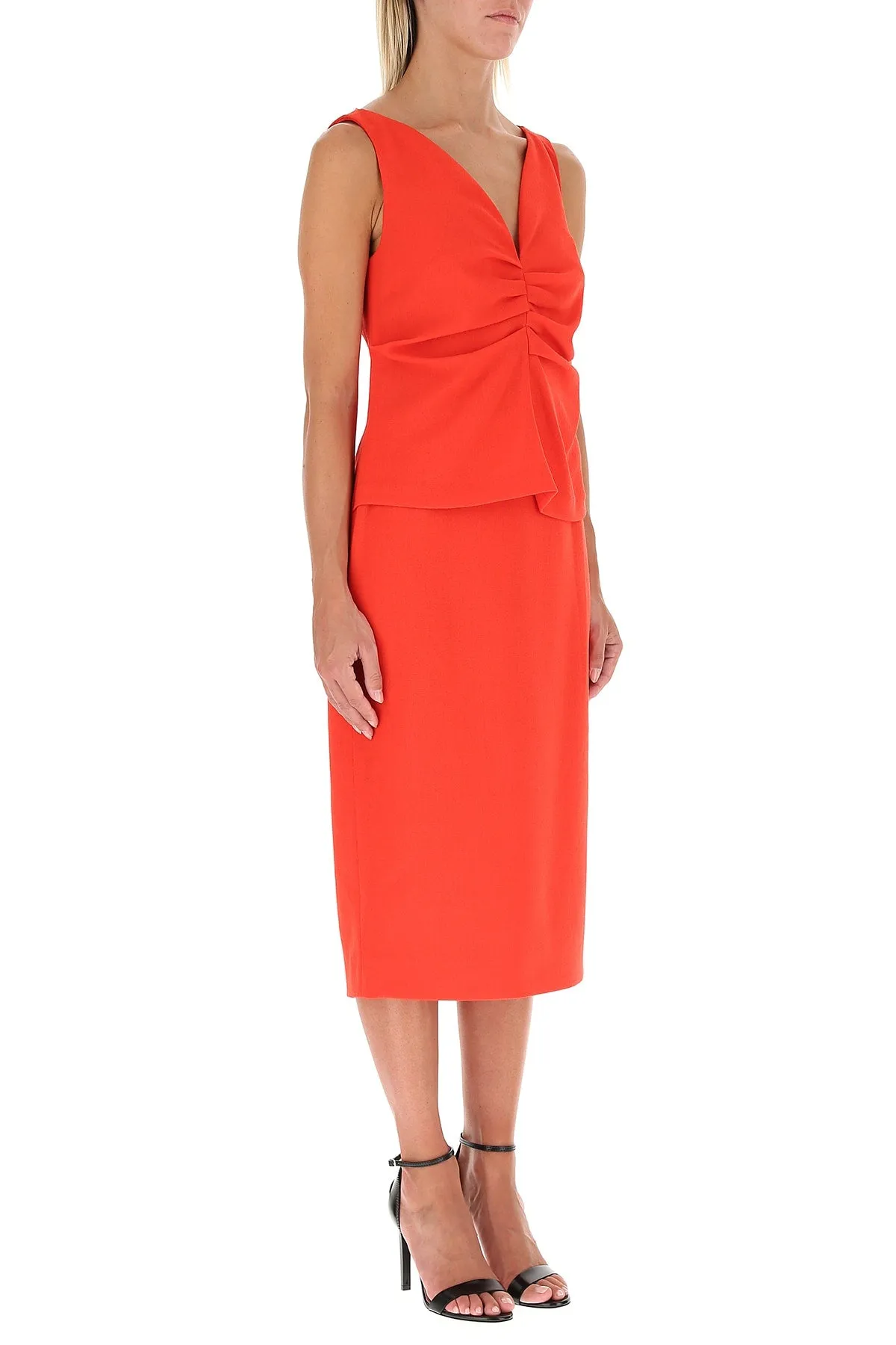 Givenchy Ruched Peplum Dress