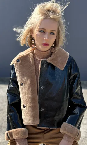 Ibana Aviator Shearling Jacket