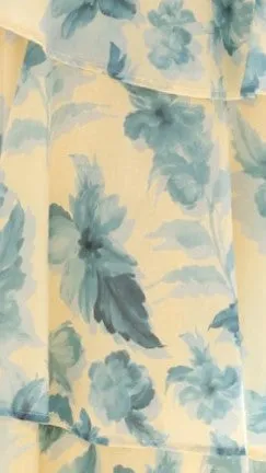 Indi Maxi Dress - Yellow Floral