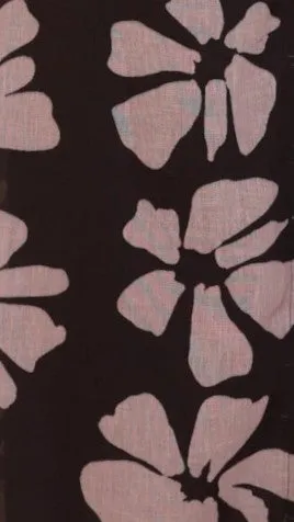 Indikah Maxi Dress - Black/Beige Floral