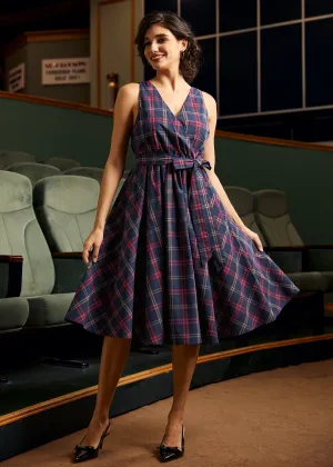 Instant Energy Faux-Wrap Dress