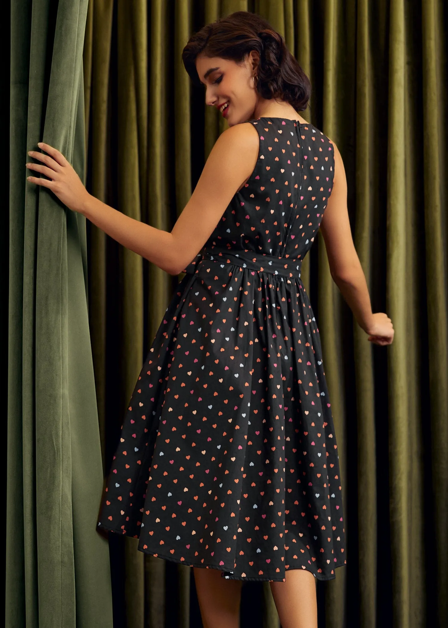 Instant Energy Faux-Wrap Dress