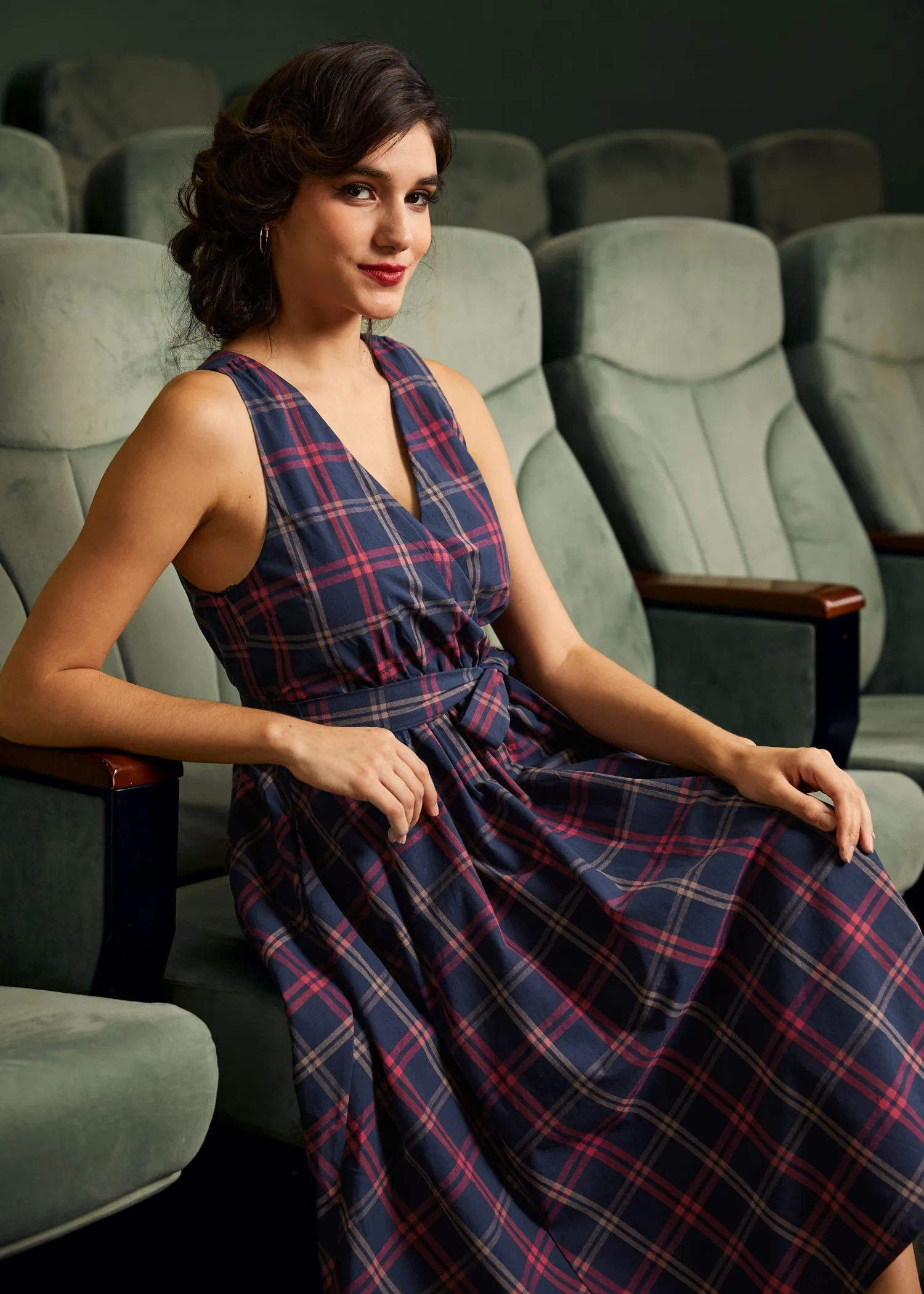 Instant Energy Faux-Wrap Dress