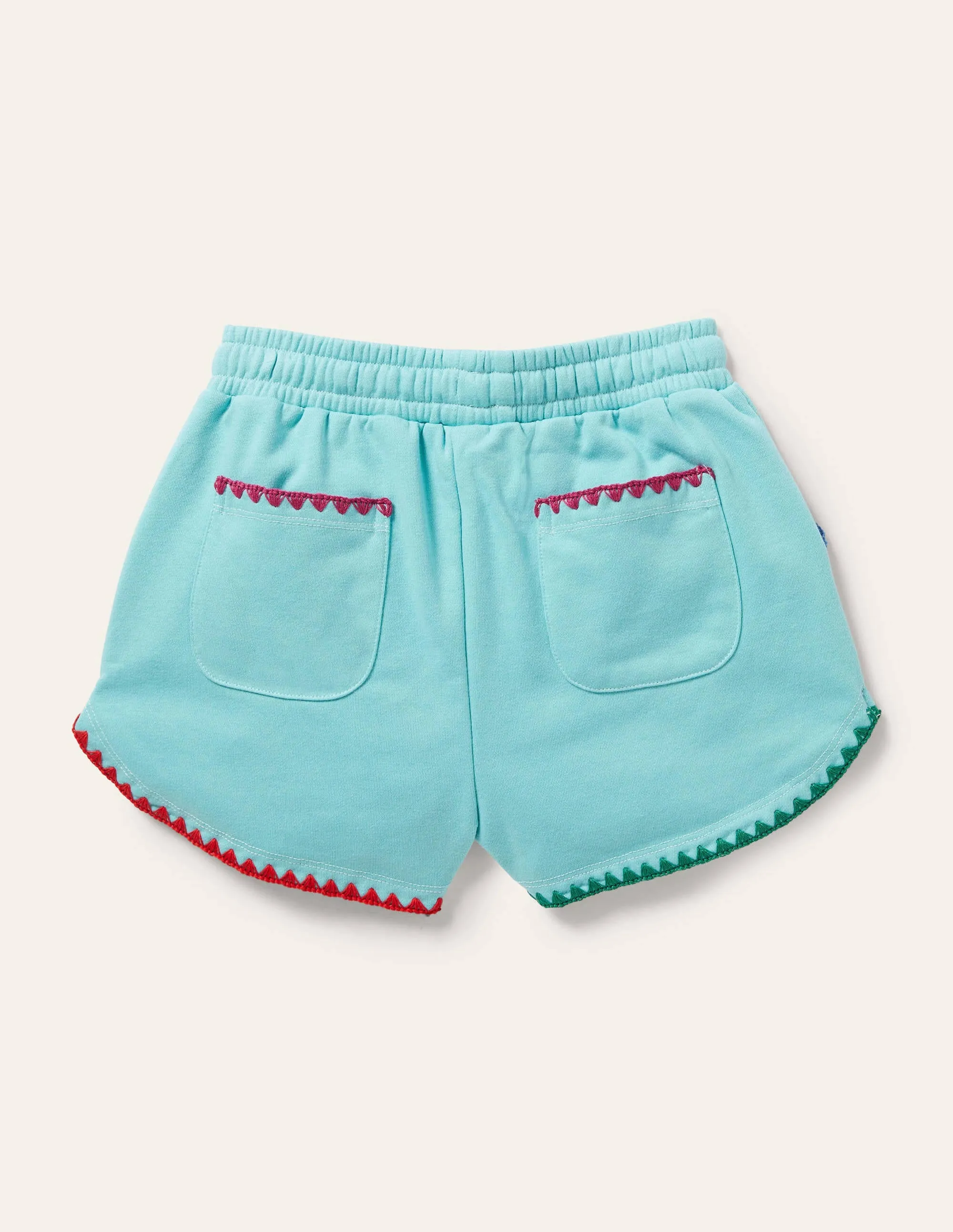 Interest Jersey Shorts-Coastal Shade Blue