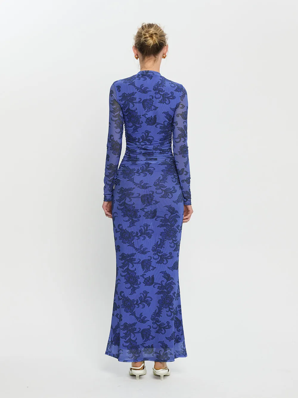 Jamie Mesh Maxi Dress
